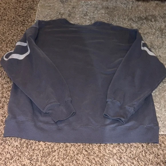 Hollister Dusty Blue Chicago Illinois Crewneck Sweatshirt - Picture 4 of 4